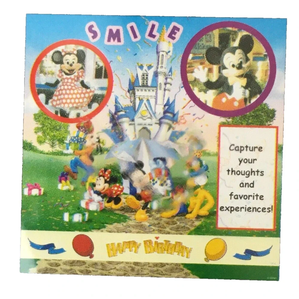 Disney New Mickey Scrapbook Stickers Disneyland Disney World Minnie Mouse Goofy